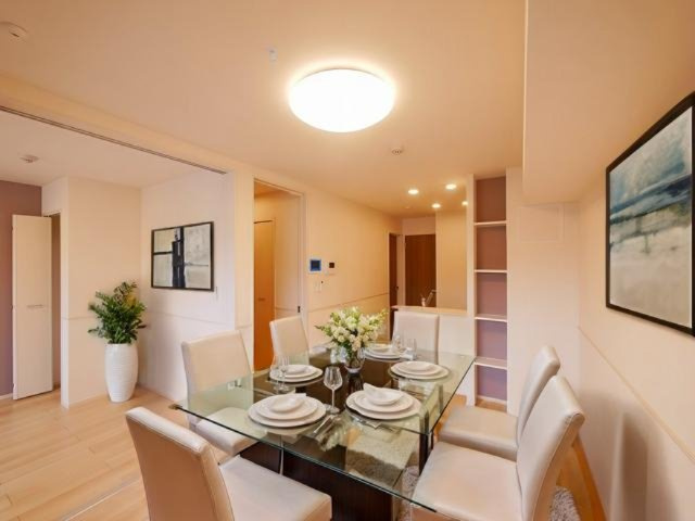 グリーンハイツ加茂Ⅰの居間・リビング|CGで家具等を配置したもので家具等は含まれません。