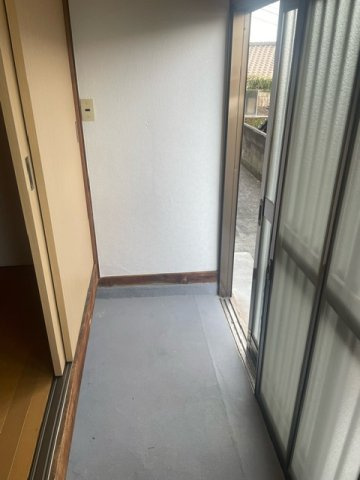 椋田アパート（11丁目）の玄関