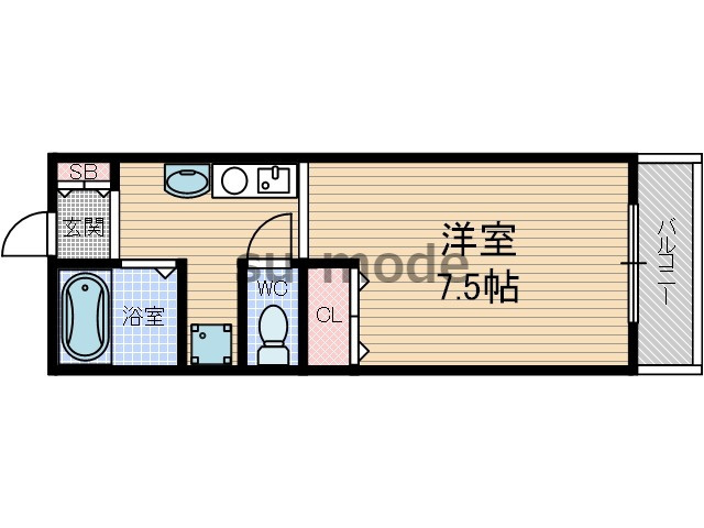 【間取り】 | ウエストコーポ