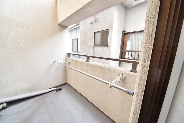 カーサ東中央のバルコニー|陽当たり良好なバルコニーです