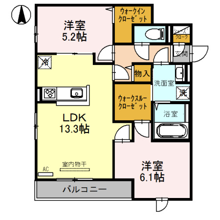 【間取り】 | AZUR上中条