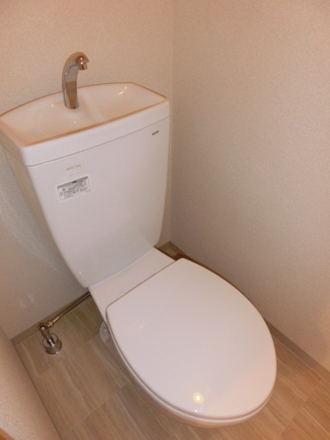 アンプルールミルオーのトイレ