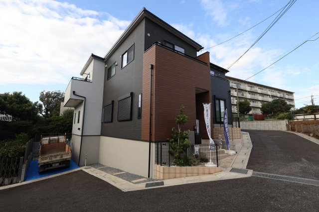《仲介手数料無料》南区大字大谷口869新築一戸建ての外観|撮影日 2025年10月23日 15:00 晴れ