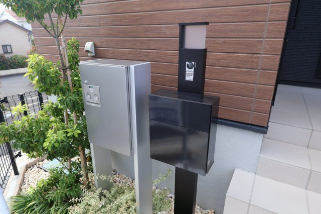 《仲介手数料無料》南区大字大谷口869新築一戸建てのセキュリティ|撮影日 2025年10月23日 15:00 晴れ
