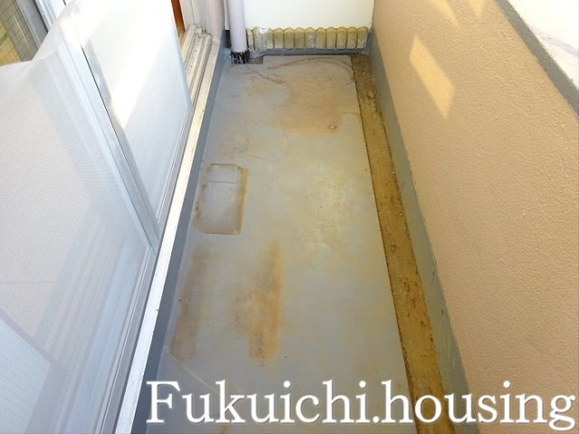 豪徳寺コーポラスのバルコニー