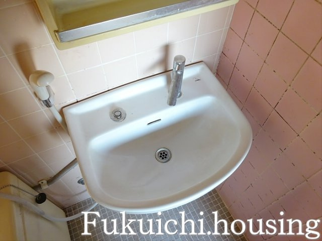 豪徳寺コーポラスの洗面所