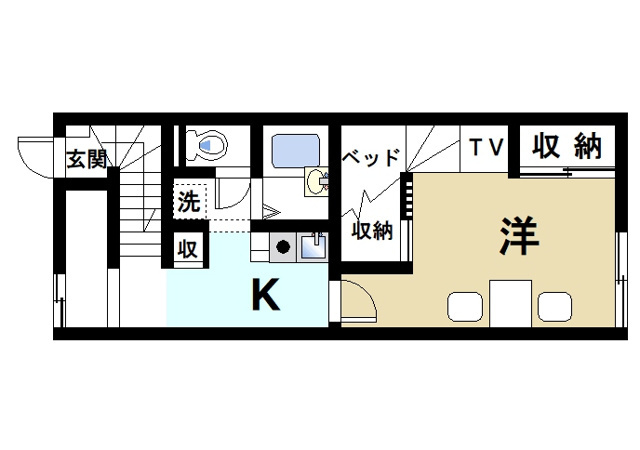 レオパレス山の辺の間取り