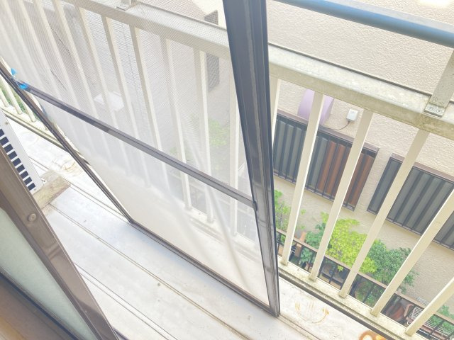 グレース市川のバルコニー