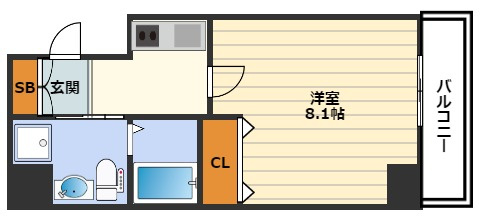 MSR梅田EAST（旧GRACE NORTH NISHITEMMA）の間取り