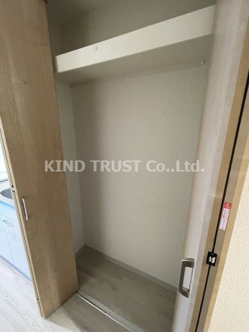 メロディーハイム中津２番館の収納|専用の収納スペースです