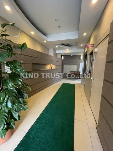 メロディーハイム中津２番館のロビー|建物の内部です