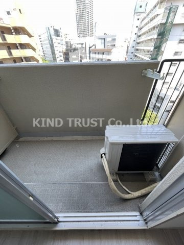 メロディーハイム中津２番館のバルコニー|広々としたバルコニーです