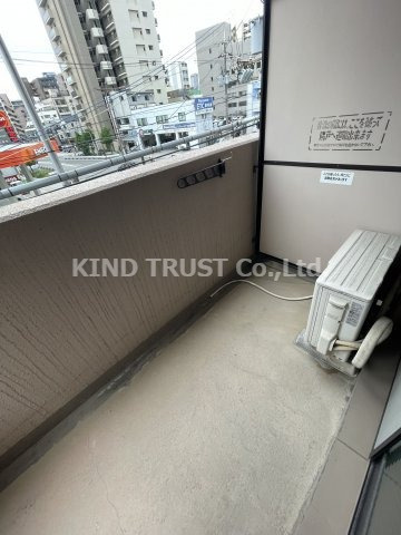 ラナップスクエア北梅田シティのバルコニー|落ち着いた時間を過ごせるバルコニーです