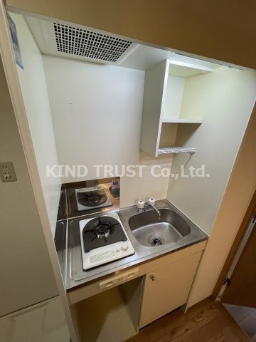 ラナップスクエア北梅田シティのキッチン|コンパクトなキッチンで掃除もラクラク