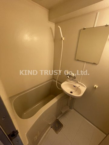 ラナップスクエア北梅田シティの浴室|日々の疲れを癒すお風呂付です