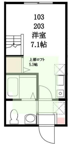 【間取り】 | ハーミットクラブハウス三ッ沢南町Ｂ棟