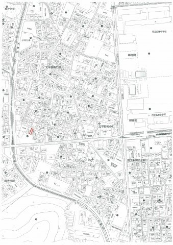 北平野南の町売家