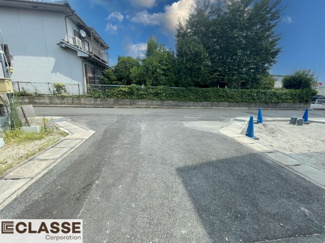 【前面道路含む現地写真】 | 城陽市久世南垣内5号地　売土地　建築条件付き