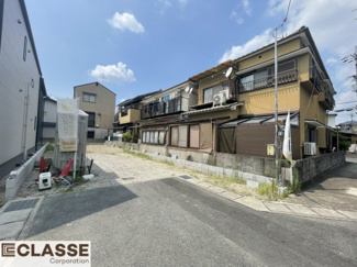 【前面道路含む現地写真】 | 城陽市久世南垣内5号地　売土地　建築条件付き