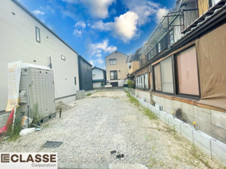 【前面道路含む現地写真】 | 城陽市久世南垣内5号地　売土地　建築条件付き