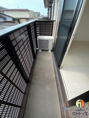 ラフレのバルコニー|お洗濯にも便利なバルコニー付き