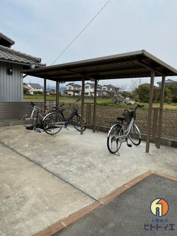 ラフレのその他共用部分|駐輪場です