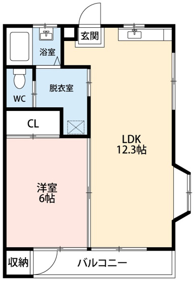【間取り】 | 明和ハイツ