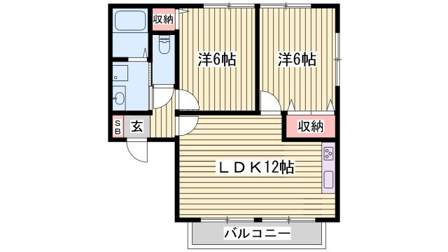 クラスティーナの間取り