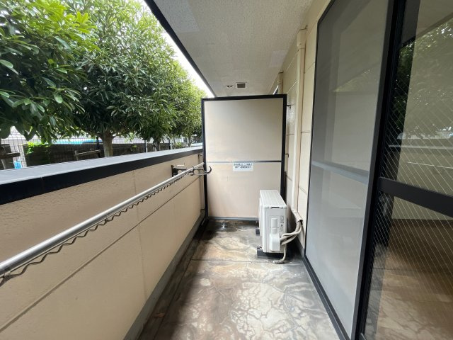 ネオクオーツ神屋 壱番館のバルコニー