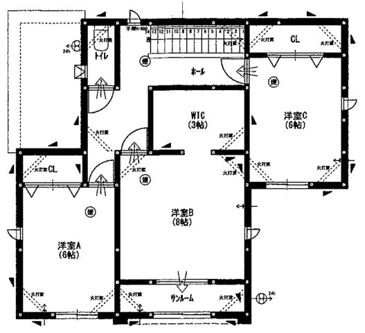 八戸市城下4丁目14番38－3号の間取り