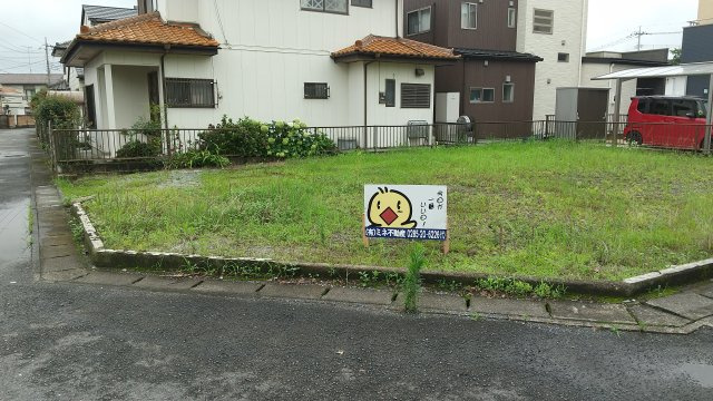 小山市大行寺　土地の外観