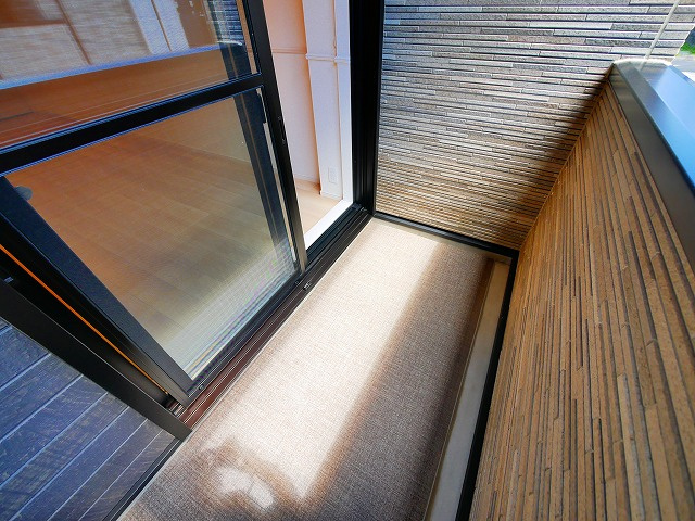 グリーンハイツ加茂Ⅱのバルコニー