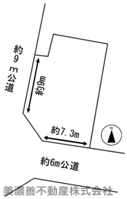 ６２７８９　各務原市鵜沼宝積寺町3丁目土地