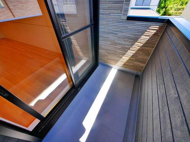 グリーンハイツ加茂Ⅱのバルコニー