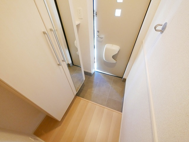 グリーンハイツ加茂Ⅱの玄関