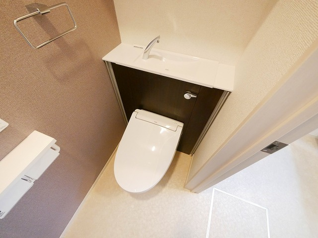 グリーンハイツ加茂Ⅱのトイレ|トイレもきれいです