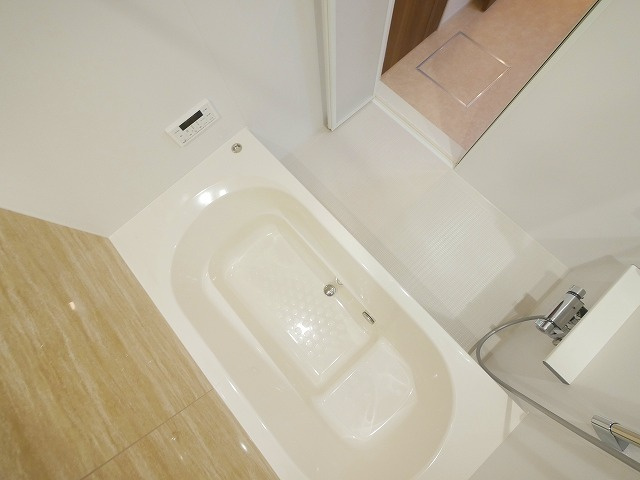 グリーンハイツ加茂Ⅱの浴室|お風呂で日々の疲れを落としましょう