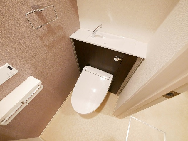 グリーンハイツ加茂Ⅱのトイレ|シンプルで使いやすいトイレです