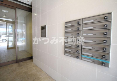 【セキュリティ】 | ボナールコート(D-ｒｏｏｍ) | オートロック付エントランス