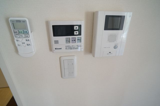 グリーンメゾンのセキュリティ|TVモニターホン＆給湯スイッチです
参考、同建物・同間取りの号室