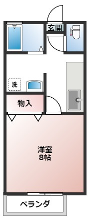 【間取り】 | セジュールK Ａ棟 | セジュールＫ
