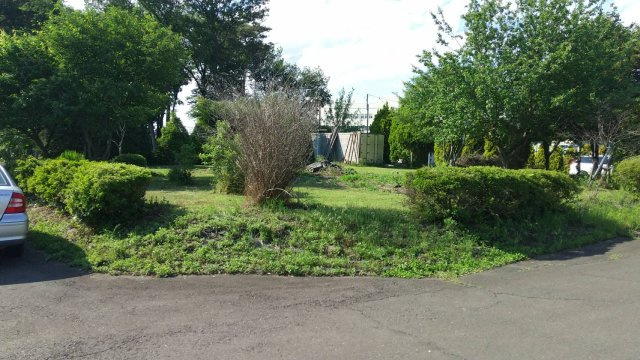 小山市中久喜　土地の外観