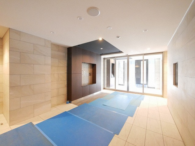 プレサンス長堀通グレイタスのロビー