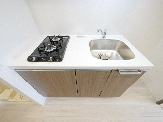 プレサンス長堀通グレイタスのキッチン