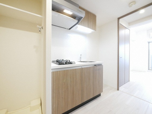 プレサンス長堀通グレイタスのキッチン