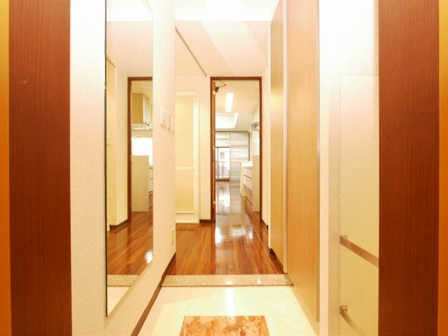 大阪市中央区瓦屋町３丁目の賃貸マンションの玄関