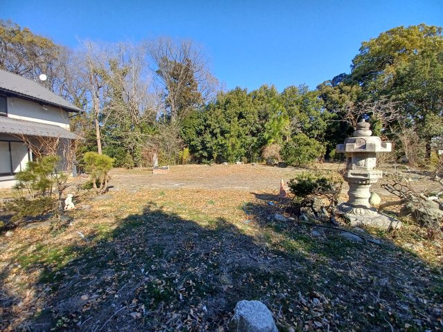 比企郡吉見町大字下細谷 古民家の庭