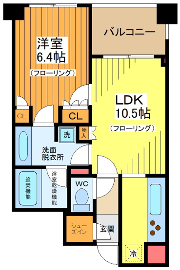 【間取り】 | アーデン駒沢パークフロント