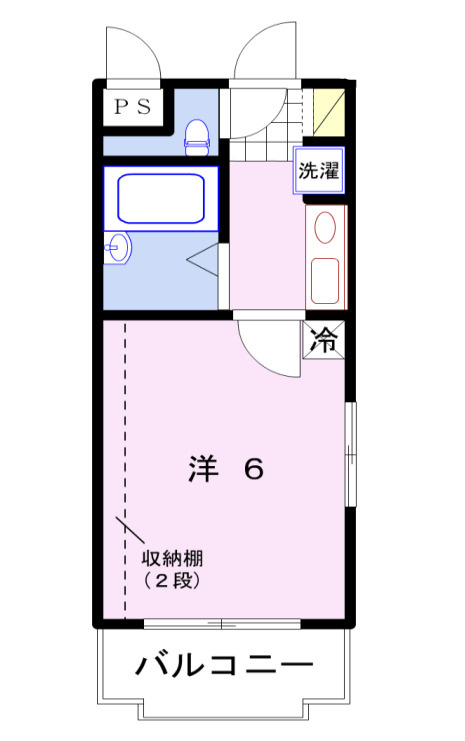 シャトー姫路の間取り