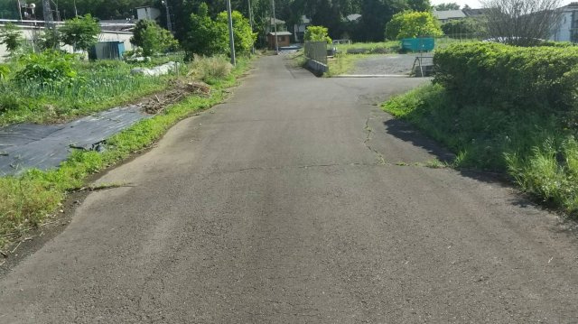 小山市中久喜　土地の外観